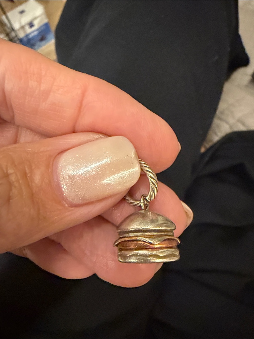 Brighton cheeseburger charm